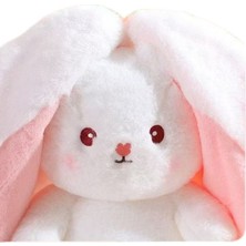 Choice Plus 20CM Çilekli Tavşan Peluş Oyuncak - Pembe (Yurt Dışından)