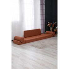 Colormix Trend aktivite koltuğu yatak çok amaçlı koltuk kiremit