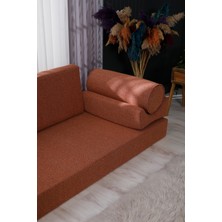 Colormix Trend aktivite koltuğu yatak çok amaçlı koltuk kiremit