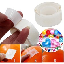 Balon Bandı Çift Taraflı Balon Yapışkanı 100 Adet