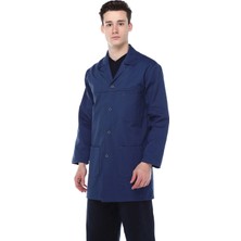 Erkek Lacivert Gabardin Önlük