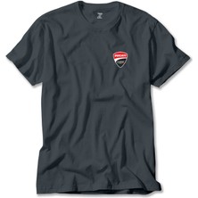 Z zepplin Ducati Corse Logo Füme Tişört