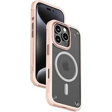 Momax iPhone 16 Pro Air Caseform Magnetic Case Telefon Kılıfı Pembe- MUAP24ML2