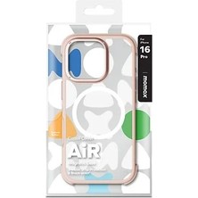 Momax iPhone 16 Pro Air Caseform Magnetic Case Telefon Kılıfı Pembe- MUAP24ML2