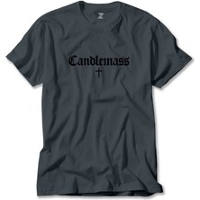 Z zepplin Candlemass Classic Füme Tişört