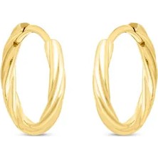 Safir Kuyumculuk Altın Burgu küpe