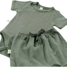 Tiny Lamb Elation Gourd Şort Ve Bodysuit Takım - 2 Parça