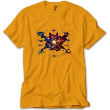 Z zepplin Cosmos Sarı Tişört