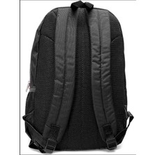NK Lisanslı Unisex Su Geçirmez Sırt Çantası Siyah 9001-S