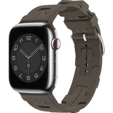 Israh Watch 44 mm İçin Uyumlu Kayış Kordonu Krd-92 Silikon Kordon