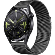 Israh Samsung Gear S2 İçin Uyumlu Kayış Kordonu Band-12 20 mm Metal Hasır Kordon