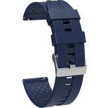 Israh Xiaomi Amazfit Gtr 42MM İçin Uyumlu Krd-23 20MM Silikon Kordon Takıp Çıkartılan Çıkartılabilen Kayış