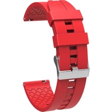 Israh Gear S2 İçin Uyumlu Krd-23 20MM Silikon Kordon Takıp Çıkartılan Çıkartılabilen Kayış