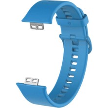 Israh Huawei Watch Fit İçin Uyumlu Krd-43 Silikon Kordon Takıp Çıkartılan Çıkartılabilen Kayış