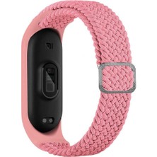 Israh Xiaomi Mi Band 4 İçin Uyumlu Krd-49 Örgü Kordon Takıp Çıkartılan Çıkartılabilen Kayış