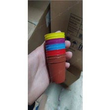 Katı Plastik Sukulent Saksısı 15 Adet Pembe (5.5 cm)
