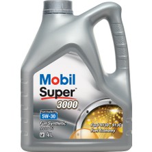 Mobil Super 3000 X1 Formula Fe 5W30 Motor Yağı 4 L ÜT:2024