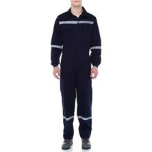 Ağca İş Elbiseleri 7/7 Gabardin Lacivert Tulum