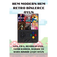 20.000 Oyunlu Amoled Ekranlı Atari El Konsolu Retro Oyun Keyfi