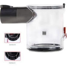 Dyson V6 DC58 DC59 DC62 SV03 Elektrikli Süpürge Haznesi Için Toz Kutusu, Arayüz Toz Kovası Yedek Aksesuarları A (Yurt Dışından)
