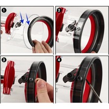 Dyson V12 Slim / V10 Animal Elektrikli Süpürge Için Üst Sabit Sızdırmazlık Halkası Toz Haznesi Kovasının Üst Sabit Sızdırmazlık Halkası (Yurt Dışından)