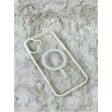 Vip Case Apple iPhone 16 Uyumlu Magsafe Wireless Şarj Özellikli Silikon Kamera Çıkıntılı Rema Kılıf