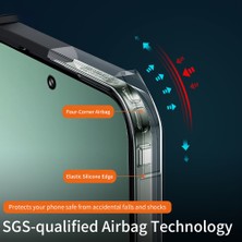 4U Sky Xiaomi 15 Pro Kılıf Için Dropproof Tpu + Akrilik Şeffaf Arka Telefon Kapağı (Yurt Dışından)