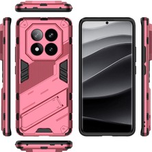 4U Sky Xiaomi Redmi Note 14 Pro+ 5g Kılıf Pc+Tpu Stand-Rose ile Darbeye Dayanıklı Telefon Kılıfı Için (Yurt Dışından)
