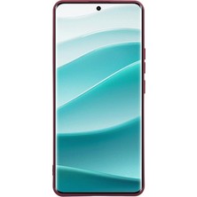 4U Sky Xiaomi Redmi Için Not 14 Pro 5g Kılıf Tpu Geri Yumuşak Çizilmez Fiber Astar Telefon Kapağı-Şarap Kırmızı (Yurt Dışından)