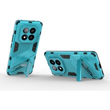 4U Sky Xiaomi Redmi Note 14 Pro+ 5g Kılıf Pc+Tpu Standlı Darbeye Dayanıklı Telefon Kılıfı-Bebek Mavisi Için (Yurt Dışından)
