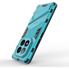 4U Sky Xiaomi Redmi Note 14 Pro+ 5g Kılıf Pc+Tpu Standlı Darbeye Dayanıklı Telefon Kılıfı-Bebek Mavisi Için (Yurt Dışından)