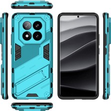 4U Sky Xiaomi Redmi Note 14 Pro+ 5g Kılıf Pc+Tpu Standlı Darbeye Dayanıklı Telefon Kılıfı-Bebek Mavisi Için (Yurt Dışından)