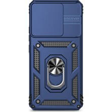 4U Sky Xiaomi 14T Pro Kılıf Pc+Tpu Telefon Kapak Lensi Üstün Koruma Standı-Mavi Için (Yurt Dışından)