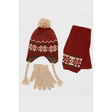 FLORİ Jakarlı Erkek3'lü Bere Takımı