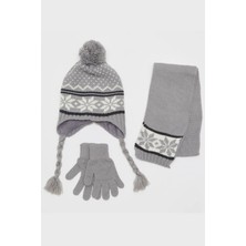 FLORİ Jakarlı Erkek3'lü Bere Takımı