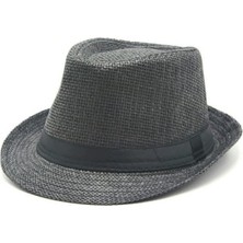 Unisex Siyah Fötr Föter Michael Jackson Şapka 56-58 cm 56 cm