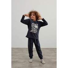Erkek Çocuk Pamuklu Uzun Kollu Pijama Takımı
