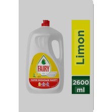 Fairy Sıvı Bulaşık Deterjanı 2600 ml Limon Kokulu