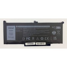 Fitcell Dell Latitude E7480 7480,LATITUDE E7280 Notebook Batarya -Pil 60WH 4 Hücre