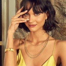 Altıntaş 22 Ayar Burma Altın Halka Küpe