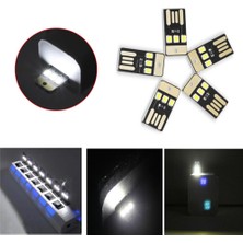 Robiz USB LED Lamba Modülü Mini Çok Ince LED Işık Kamp Gece Lambası
