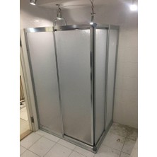 Teknesiz Duşakabin Mika Plastik Camlı ND409