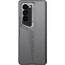 ZORE Galaxy Z Fold 6 Kılıf Ultra Ince Kamera Korumalı Sert Rubber Procase Kapak-Yeşil