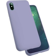 Musal iPhone Xs Max Kılıf Kadife Iç Yüzey Wireless Destekli Silk Silikon