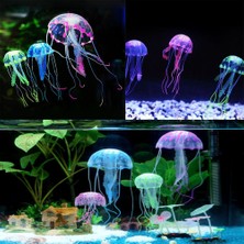 Pembe Stil 1 Adet Yapay Yüzen Işıltılı Jöle Balığı Tankı Sualtı Akvaryum Dekor Canlı Bitki Işıltılı Süs Aquatic Manzara Amac: Yüzeyli Denizanası Aquarium Süsü (Yurt Dışından)