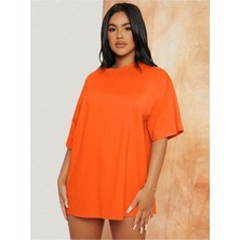 Mercoledi Düz Basic Unisex Oversize Salas T-Shirt Boyfriend