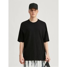 Mercoledi Erkek Oversize Basic Oversize T-Shirt