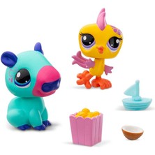 Sunman Littlest Pet Shop Minişler 2’li Figür Aksesuarlı Seti Kapibara ve Kuş