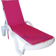 Mirzade Şezlong Minderi Standart Su Geçirmez Malzeme-Pembe