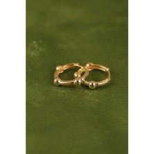 ÇGK KUYUMCULUK Toplu Halka Altın Küpe CGKKP0115